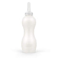 BESS Calf 2qt Nursing Feeding Bottle: Leak-Free, Non-Collapsing, with Clear Snap-on Nipple (2 qt, Snap on)