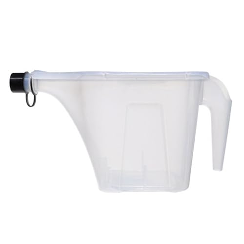 More Birds 3-in-1 Super Tote, 5 lb Capacity Container | Easy Grip Handle & Stackable Design, Portable Seed Holder & Dispenser for Backyard Birding and Wildlife, 100-SF-TOTE - size: 5 lb.