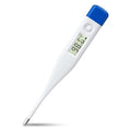 Berrcom Digital Thermometer for Adults, Kids, Babies, Oral Rectal Underarm | Medical Thermometer with Fever Alarm, C/F Switchable, Body Temperature, Fast Read, Oral in Mouth, Rectal, Under Arm Use - color: Light Blue