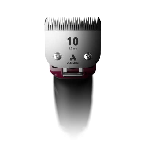 Andis 68530 Excel 5-Speed Detachable Blade Clipper Kit, Burgundy | 5-speed rotary motor with new blade drive technology, soft-grip anti-slip dog grooming clipper - color: Burgundy