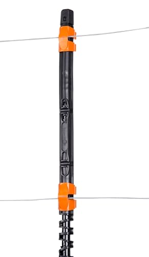 Gallagher Wire Clip Insulator for Insulated Line Posts | Snap-On Wire Insulators Only for Insulated Line Posts - style: Wire Clip Insulator