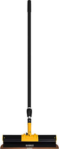 DEWALT Drywall Skimming Blade Combo, 24" Blade + 49" - 87" Extension Handle | Pro-Grade | Extruded Aluminum & European Stainless Steel Construction | High-Impact End Caps | 3-431 - size: 24" Blade