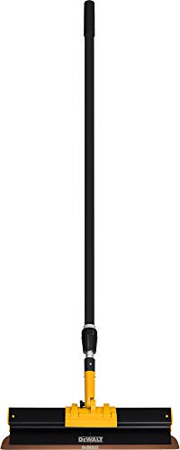 DEWALT Drywall Skimming Blade Combo, 24" Blade + 49" - 87" Extension Handle | Pro-Grade | Extruded Aluminum & European Stainless Steel Construction | High-Impact End Caps | 3-431 - size: 24" Blade