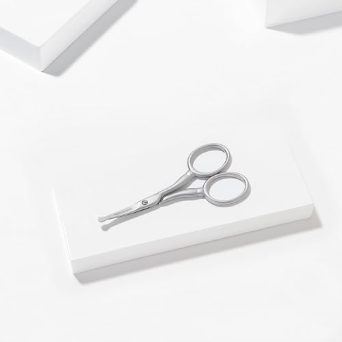 Tweezerman Pet Grooming Scissors-Rounded Tip Trimming Scissor for Dogs/Cats - style: Scissors