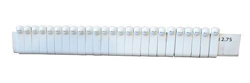 Jiffy Wing Bands Numbered - NOT Stamped Aluminum Chicken Pheasant Poultry Duck Wing Identification Tags (100, White) - color: White