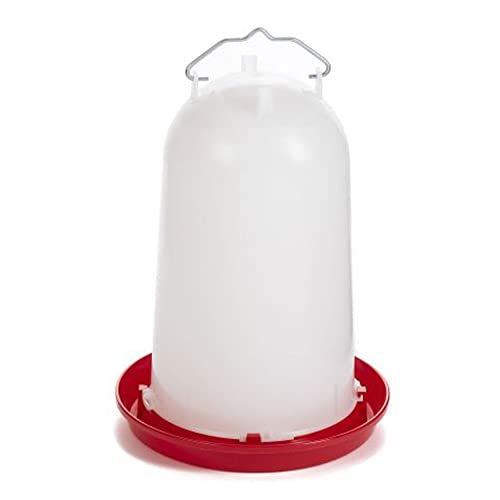 Little Giant Extra Large 3-Gallon Capacity Heavy-Duty Plastic Gravity Fed Poultry Waterer System (4 Pack)