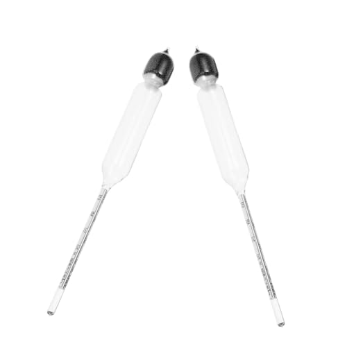 Milk Density Meter 2-Pack Lactometer for Milk and Goat Portable Hydrometer for Kitchen Liquid Measurement Precise Tester for Various Liquids 6.69 in