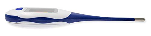Apex Large Face LCD Fast Read Digital Thermometer for Adults and Children - Instant Read Thermometer for Fever Detection with Quick 10 Second Read Time ( Packaging May Vary ) - size: 1 Count (Pack of 1)