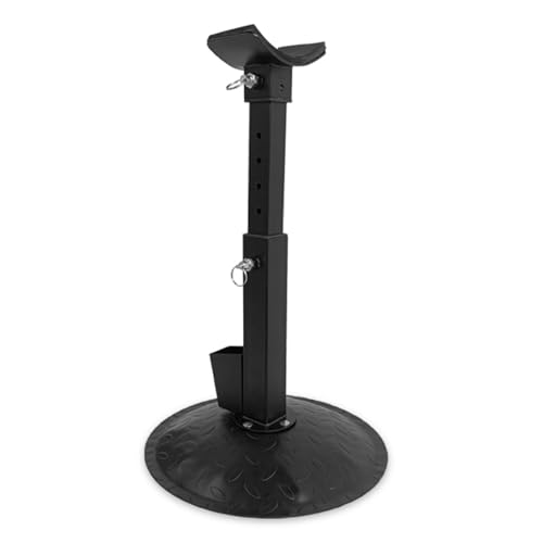 ZIRAO Farrier Stand, Adjustable Farrier Stand for Horses, Heavy-Duty Hoof Stand with Non-Slip Base for Hoof Care and Shoeing, Essential Farrier Tools for Horses