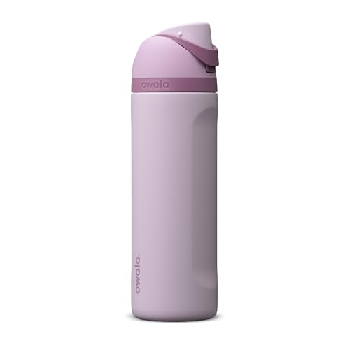 Owala FreeSip Stainless Steel Water Bottle 24 oz Lilac You A lot - color: Lilac You A Lot, size: 24 Ounces