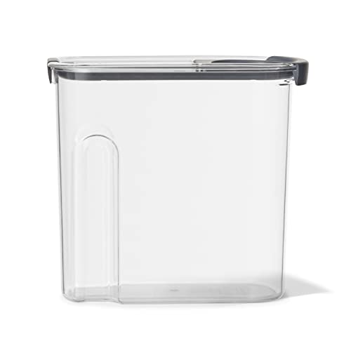 Rubbermaid Brilliance Airtight Cereal Food Storage Container, Shatterproof, BPA-Free and Dishwasher-Safe, 32oz Capacity - size: 18 Cup