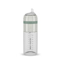 MILK & WATER Glass All-in-One Baby Bottle with Anti Colic Nipple - color: Olive Green