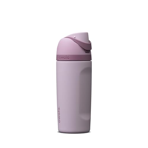 Owala FreeSip Kids Stainless Steel Water Bottle 16 oz Lilac You A lot - color: Lilac You A Lot, size: 16 Ounces