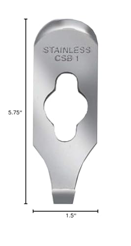 ALLWAY CS6 Soft-Grip Contour Scraper Set with 6 Blades and Blade File