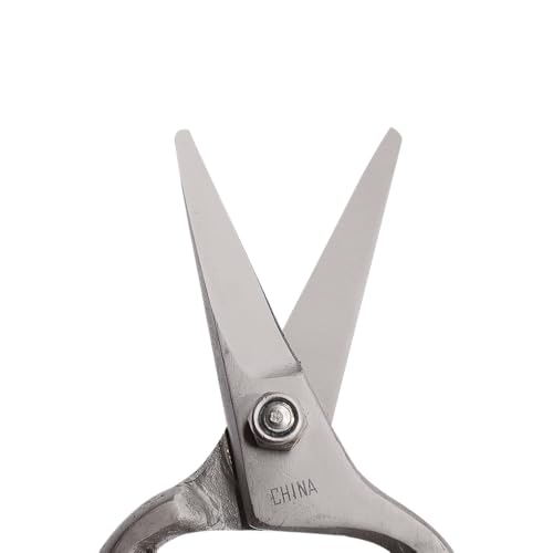 Zenport Z280 Needlenose Shear, Grape, 8-Inch Heavy Duty Forged Steel Curved Blade