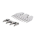 Electric Clipper Blade Sheep Shears Replacement Blades High Carbon Steel 9 Tooth Incisive Wear Wool Comb Cutter Blade for Sheep Shearing and Wool Cutting
