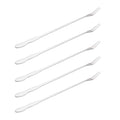 10 Inch Pickle Fork Set of 5, Stainless Steel Long Handle Pickle Grabber for Jars, Olive Forks, Cocktail Forks, 2-Prong Fruit Dessert Appetizer Forks