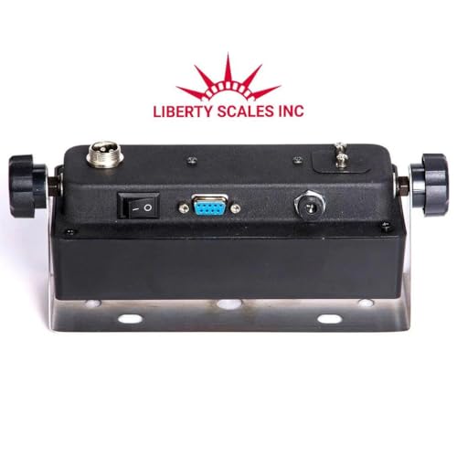 Liberty LS-IN202 Digital Indicator for Floor Scale – NTEP Legal for Trade Weighing Indicator with LED Digital Display – Compatible with Any Scale Base with RS-232 Connectivity