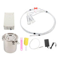 Plug-in 3L Pulsating Vacuum Pump Goat Milking Machine | with 304 Stainless Steel Milk Bucket, Simple Assembly, Uniform Pulsation Frequency, Convenient Cleaning