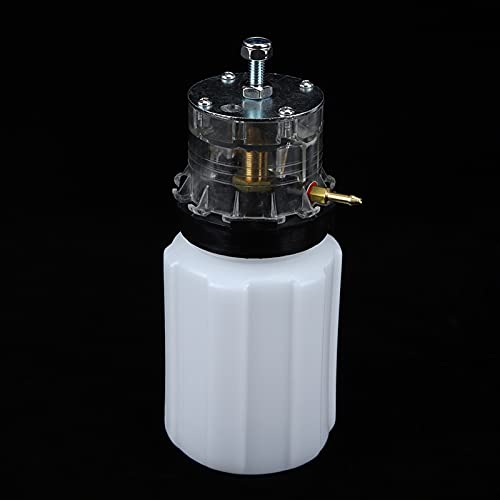 Oil Pot Milking Machine, Plastic Milker Oil Pot Can for Cow Sheep Goat Milking Machine Vacuum Pump Accessory