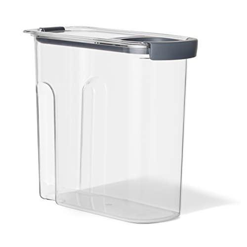 Rubbermaid Brilliance Airtight Cereal Food Storage Container, Shatterproof, BPA-Free and Dishwasher-Safe, 32oz Capacity - size: 18 Cup