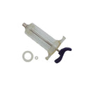 Reusable Veterinary Syringe Without Dose Nut – (50cc) - For Livestock Use | Durable Plastic Barrel | Luer-Lock & Luer-Slip Compatible | Equine, and Veterinary Use | Available in 10cc, 20cc, 30cc, 50cc - size: 50cc