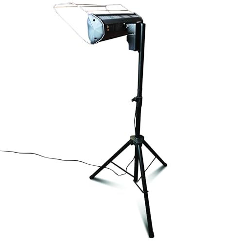 Heat Storm Tradesman 1500 Watt Infrared Heater Tripod Combo, Remote - style: Heater + Tripod + remote