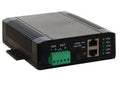 12V 8A PWM Solar Battery Charger w/24V 30W Passive PoE Out and 12V 1.5A Aux Out, Accepts 18-57V 2A Passive PoE in for Aux Batt Chrg, PoE Pinout: 4,5V+; 7,8V-, Shielded, Incl DIN Rail Mt Kit, LVD