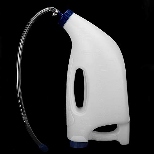 4L Portable Calf Milk Feeder,Calf Bottle,Calf Tube Feeder,Plastic Farm Animals Calf Feeding Water Milk Bottle