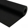 Traxxon by FlooringInc Rubber Gym Flooring Roll, Heavy Duty Recycled Rubber Floor Mats for Home Gym, Garage Gym Floor Mat, Horse Stall Mat (1/4" Thick | Black | 4'x10' | 40 Sq Ft)