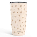 SANDJEST Botanical Tumbler 20oz, Stainless Steel Travel Cup with Lid, Insulated Coffee Mug, Botanical Gifts for Women Girls Friends Sisters on Birthday Christmas - color: Botanical 1