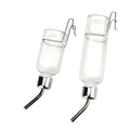 2 Pcs Pet Cage Water Bottle No Drip Small Animal Water Bottle, Hanging Waterer for Rabbit, Guinea Pig, Hedgehog, Squirrel, Rat, Chinchilla, Hamster Dispenser Bottle