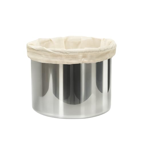 Reusable Jelly Strainer Bags - 100% Organic Cotton Juice Strainer Bags - Large, Reusable, Washable, and Biodegradable Kefir, Kava, Pulp & Yogurt Strainer Bags (3 Medium - 12"x12") - size: 3 Medium: 12"x12"