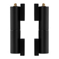 Skelang 5" Gate Hinges, Heavy Duty Barrel Gate Hardware, Weld-on Mount for Swing Gate, Trailer Lift Gate, Tube Gate, Total Load Capacity 3300 Lbs, 2 Sets - size: 5 Inch