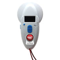 Multi-Frequency Microchip RFID Data Scanner/Temperature Reading by RealTrace for All ISO 134.2KHz & 125KHz, Read/Display/Program Up to 54 Characters (Phone #s,email & More), USB Rechargeable