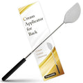 Telescopic Cream Applicator for Back (Accurate) | Extends from 23cm to 69cm to reach your whole back. Soft silicone head applies lotions, sunscreens and ointments. Washable. - color: Accurate Application