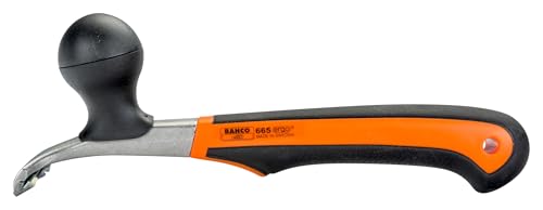 Bahco BAH665 Ergo Carbide Blade Scraper with 2-1/2" Blade, Heavy-Duty Hand Tool for Paint, Rust, & Adhesive Removal on All Surfaces, with Ergonomic Handle & Extra-Wide Blade for High-Strength Scraping | Paint, Rust And Adhesive Removal, All-Surface Use, L