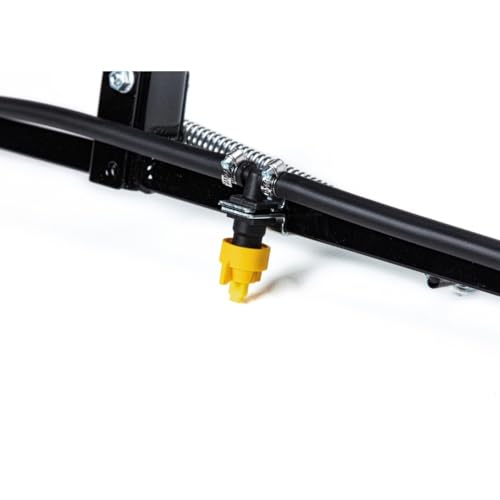 7-Nozzle Folding Boom,140" Coverage (11ft Swath) | Air-Induction Drift Reduction Tips & Heavy Duty Steel for Food Plots & Pasture Spraying, UTV & ATV Sprayers