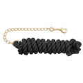 Tough 1 Braided Cotton Lead with Chain - color: Black