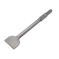 HARFINGTON 65A Shank Floor Scraper Chisel 16.1" x 3.94" Steel Jack Hammer Chisel Bit for Electric Demolition Gardening Landscaping Digging Cutting - size: 16.1" x 3.94"