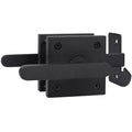 Gate Latch, BARNSMITH Heavy Duty Double Side Gate Latches, Matte Black Fence Latch, Garden Door Latch, Pool Gate Latch - size: GT01-L