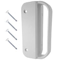 Universal Nylon GATE Handle -White: Pull Works with Wood, Metal, or Vinyl Gates. - CASE Qty 100 - size: White Nylon Gate Handle - Case - 100 Count