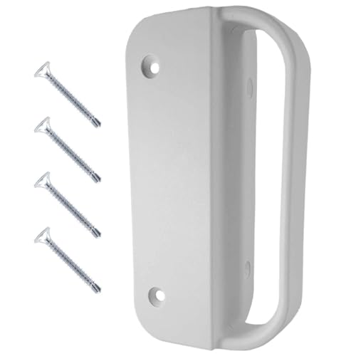 Universal Nylon GATE Handle -White: Pull Works with Wood, Metal, or Vinyl Gates. - CASE Qty 100 - size: White Nylon Gate Handle - Case - 100 Count