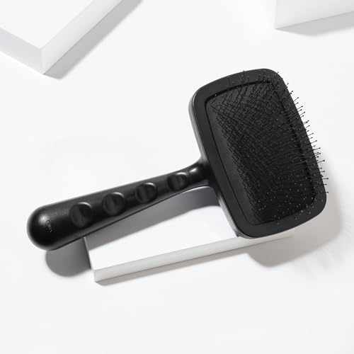 Tweezerman Slicker Brush for Pets-Grooming Brush with Coated Bristles