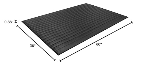 Guardian Floor Protection Anti-Fatigue Mat 24030502-1 Each - size: 60"L x 36"W x 0.3"Th