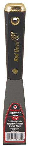 Red Devil 4201 1 1/4" Stiff Putty Knife - size: 1.25 Inch