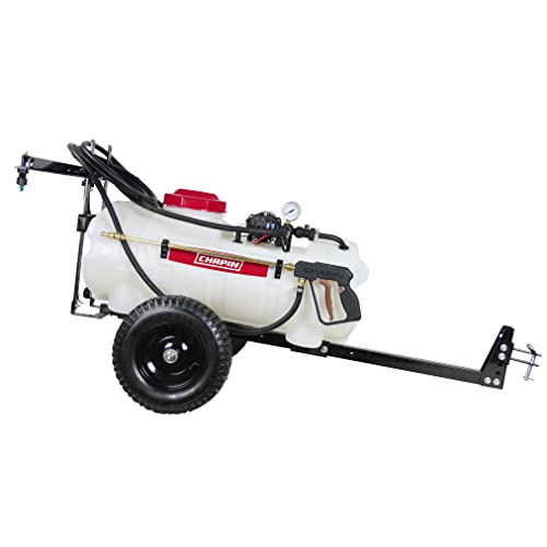 CHAPIN International Inc. 97600 15-Gallon, 12-Volt EZ Tow Dripless Fertilizer, Herbicide and Pesticide Sprayer, 15-Gallon (1 Sprayer/Package)