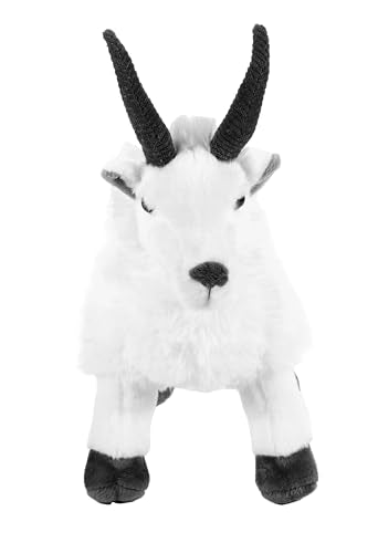 The Petting Zoo Mountain Goat Stuffed Animal, Wild Onez, Kids Gifts, 12 in | Mountain Goat Realistic Wildlife Zoo Animals by Zoologee. Great Toys for Girls and Boys. Plush Gifts for Kids