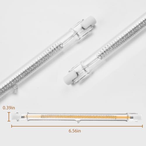 400W Chicken Coop Heater Bulb, Replacement Bulb Accessories for Chicken Heat Lamp, Brooder Heater Tubes for Chicks, Poultry, Pets, 1 Pack - color: Bulb 400W - 1 Pack