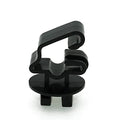 50Pcs Electric Fence Wire Insulators, Snap-on T-Post,Black - style: INS505 50 pcs